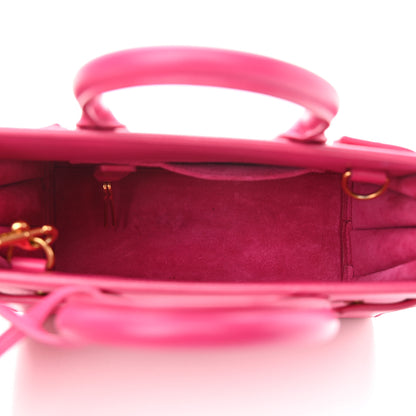 Saint Laurent Calfskin Nano Sac De Jour Lipstick Fuchsia 5 of 11