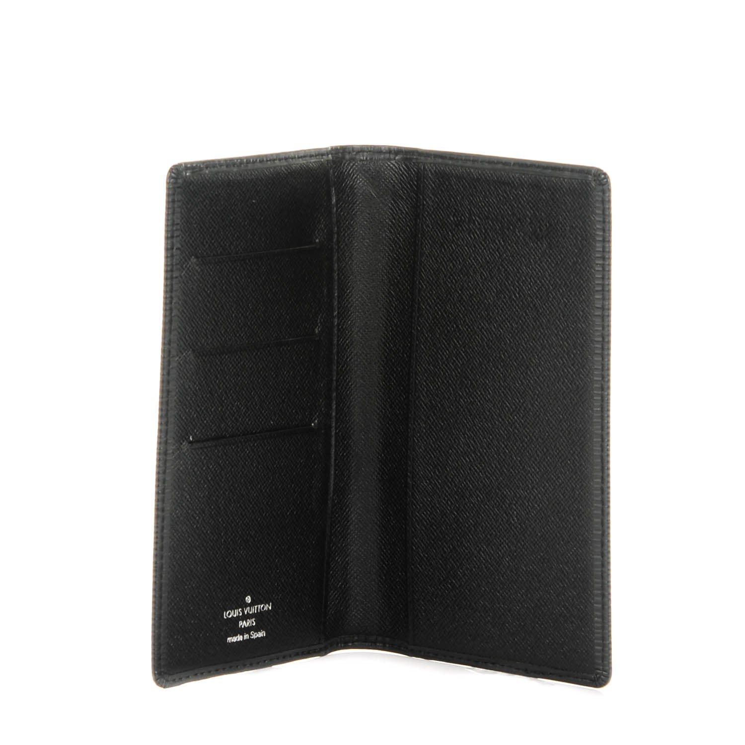 Louis Vuitton Epi Pocket Agenda Cover Black 5 of 7
