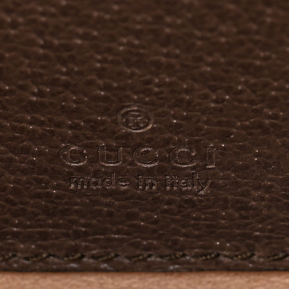 Gucci GG Supreme Monogram Web Ophidia Wristlet Beige New Acero 6 of 8