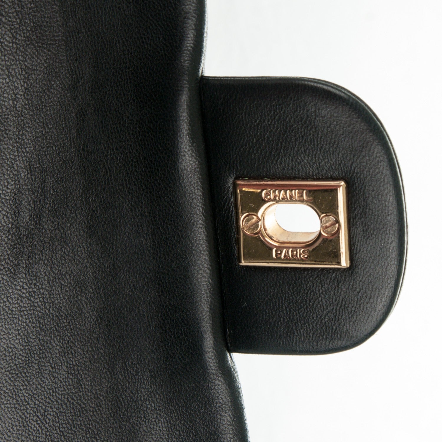 Chanel Lambskin Quilted Small Double Flap Black 7 of 8