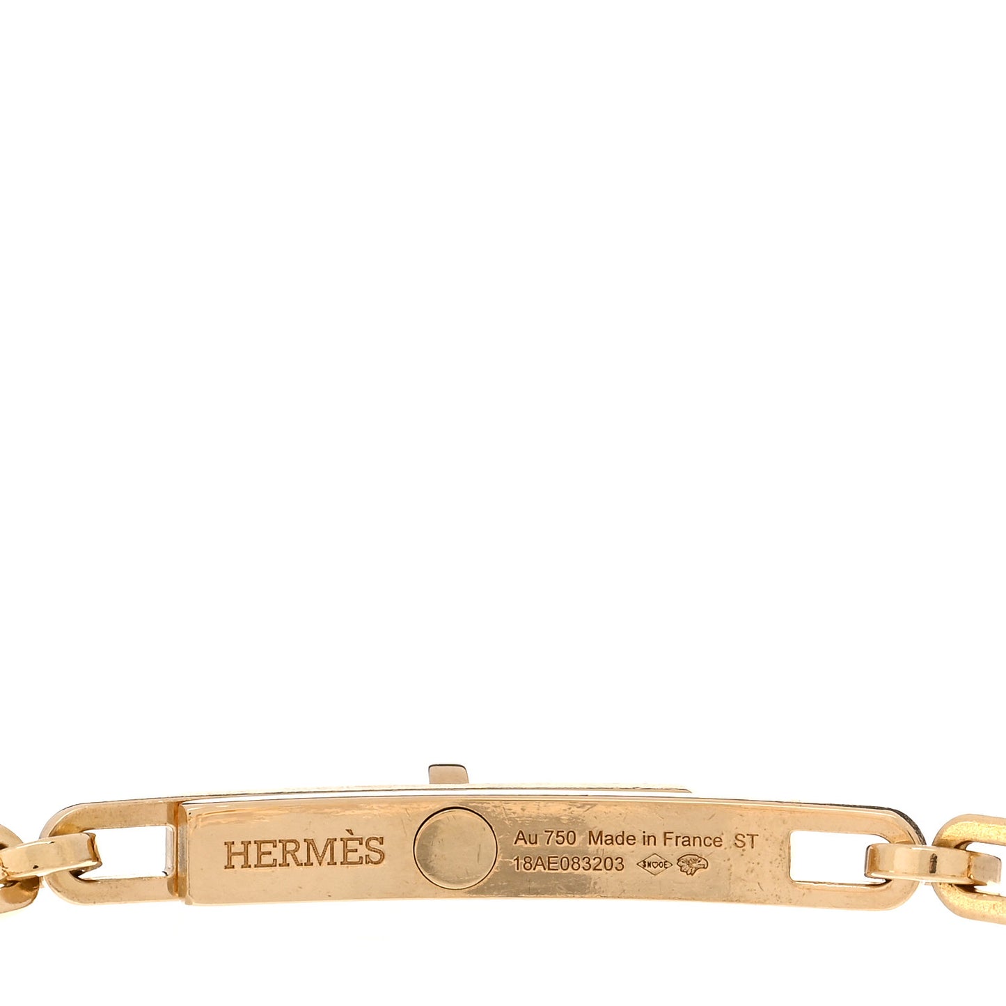 18K Yellow Gold PM Kelly Chaine Bracelet ST