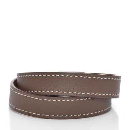 Hermes Swift Kelly Double Tour Bracelet S Etoupe 3 of 6