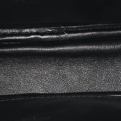 Saint Laurent Grain De Poudre Matelasse Monochrome Monogram Mini Lou Camera Bag Black 5 of 9