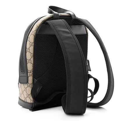 Gucci GG Supreme Monogram Small Eden Day Backpack Black 3 of 11