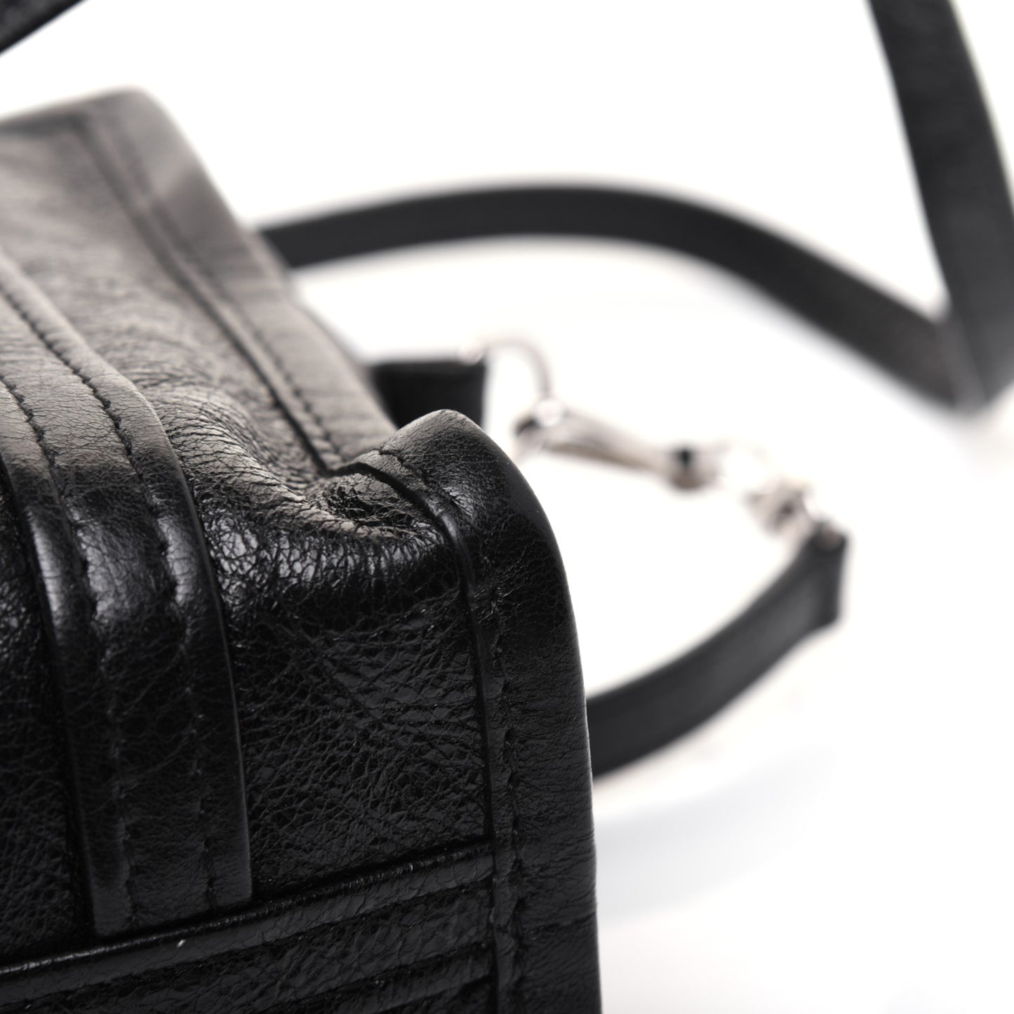 Agneau XXS Bazar Shopper Tote Black