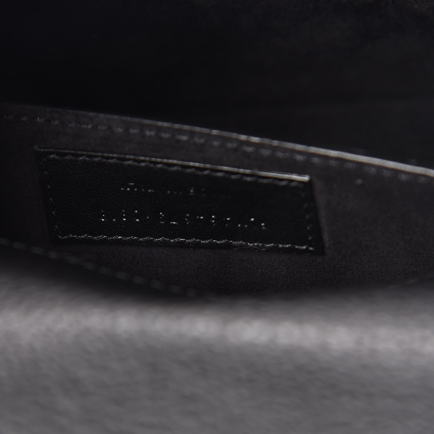 Saint Laurent Grained Calfskin Medium Monogram Sunset Satchel Black 7 of 10