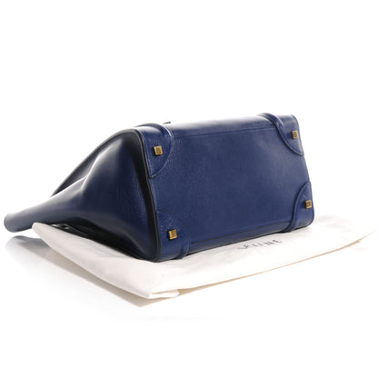 Celine Baby Calfskin Leather Mini Luggage Ink 4 of 9