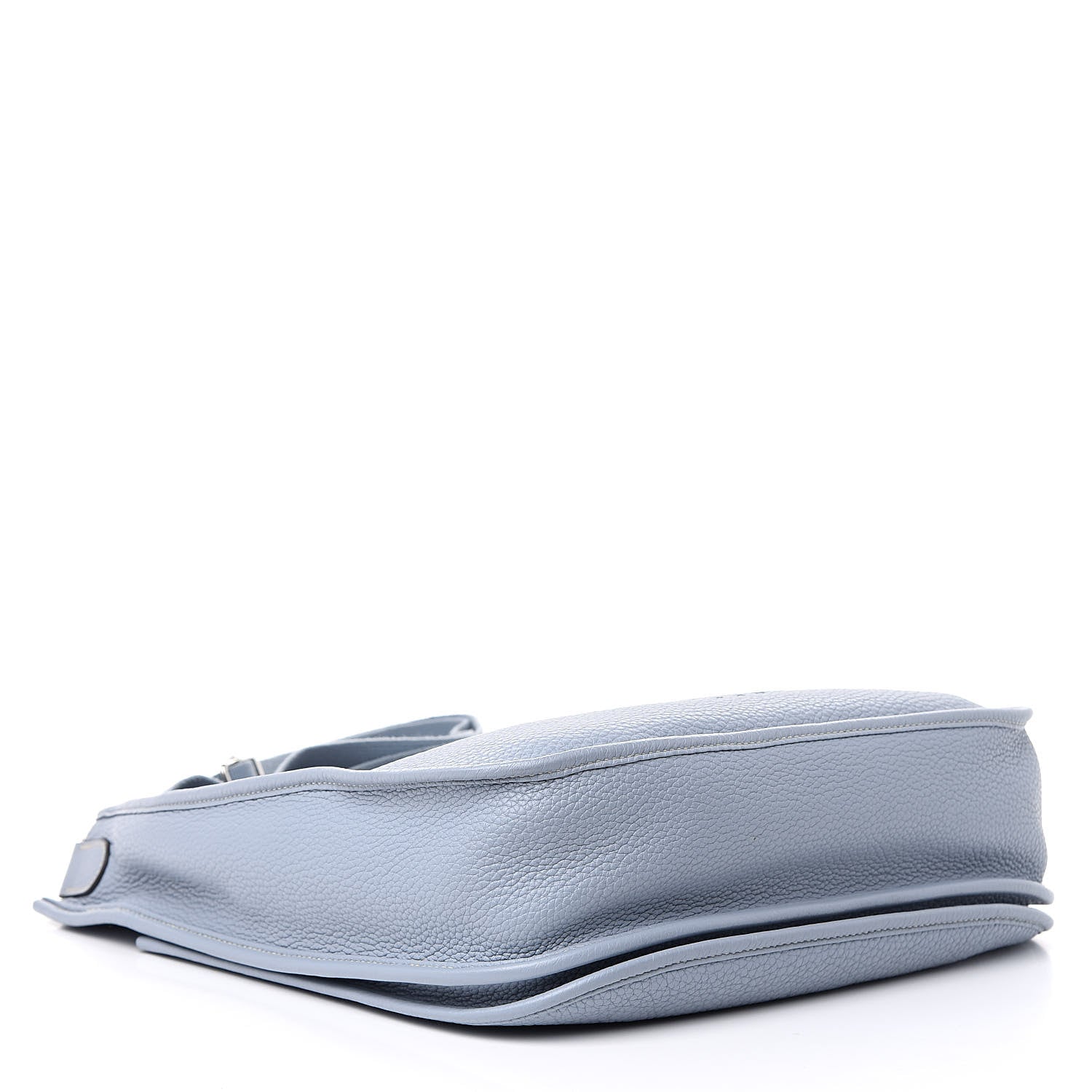 Hermes Taurillon Clemence Evelyne III GM Bleu Lin 4 of 11
