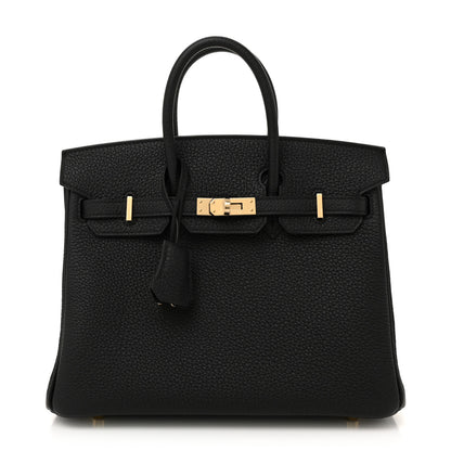 Hermes Togo Birkin 25 Black 1 of 10