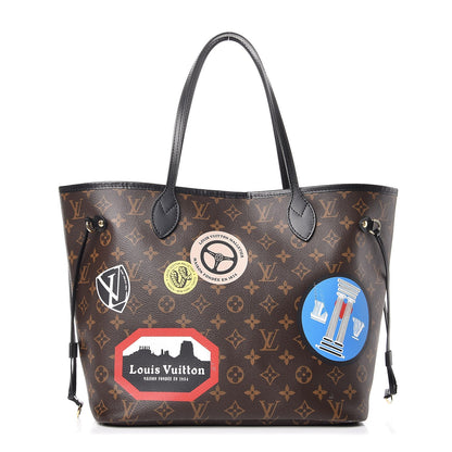 Louis Vuitton Monogram World Tour Neverfull MM 1 of 10