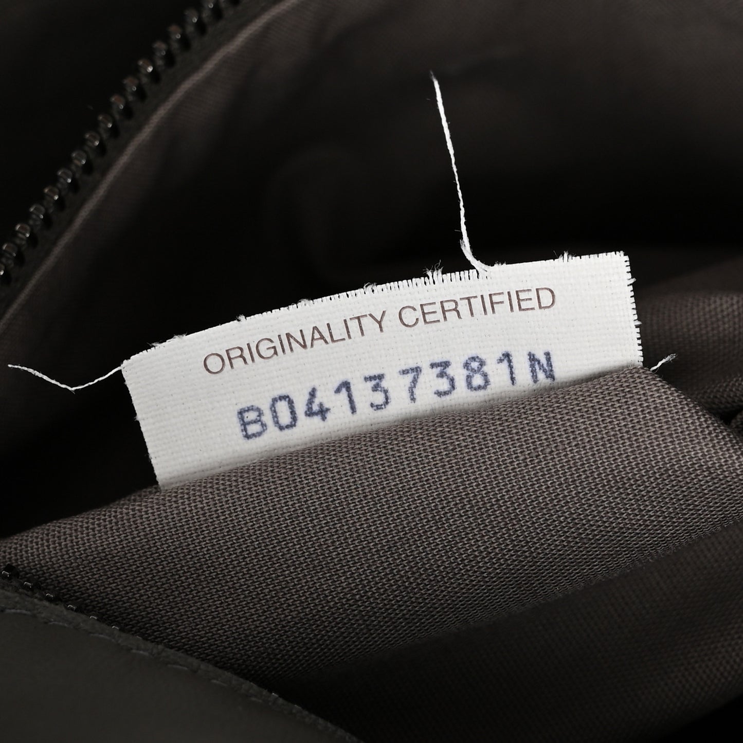 Nappa Intrecciato Small Tote Grey