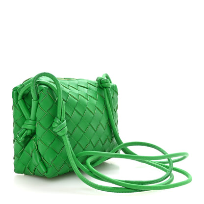 Bottega Veneta Nappa Intrecciato Small Loop Camera Bag Parakeet 2 of 8