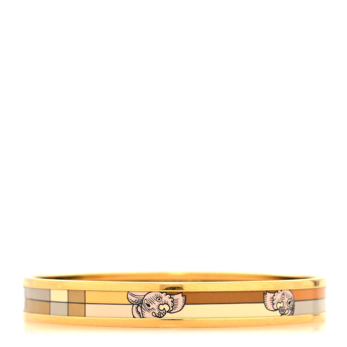 Enamel Printed Della Cavalleria Narrow Bracelet 65