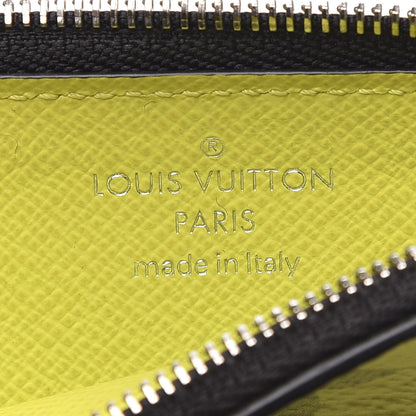 Louis Vuitton Monogram Taiga Coin Card Holder Yellow 4 of 6