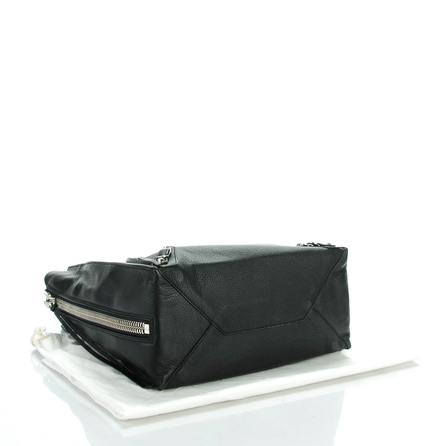 Balenciaga Veau Papier A5 Zip Around Tote Black 4 of 7