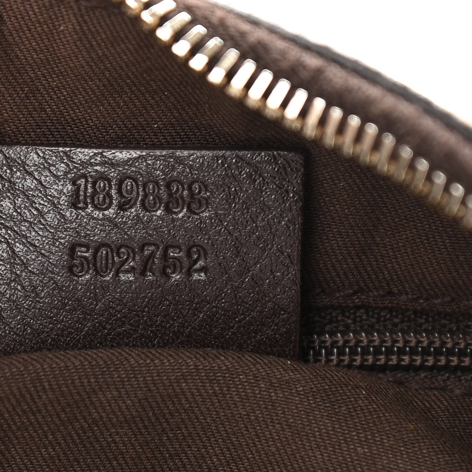 Gucci Monogram Large D Gold Hobo Dark Brown 7 of 14
