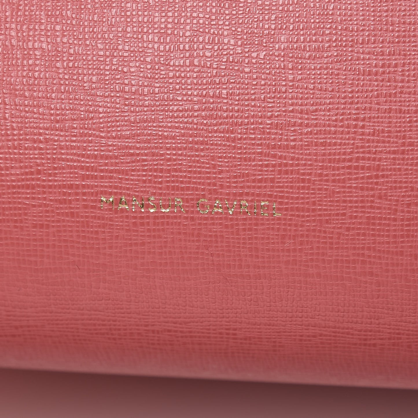 Saffiano Bucket Bag Blush