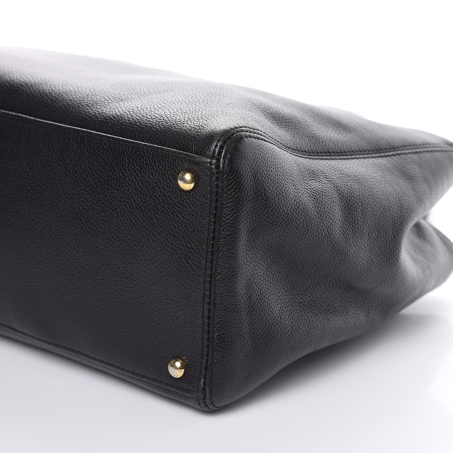 Chanel Calfskin Cerf Executive Shopper Tote Black 9 of 18