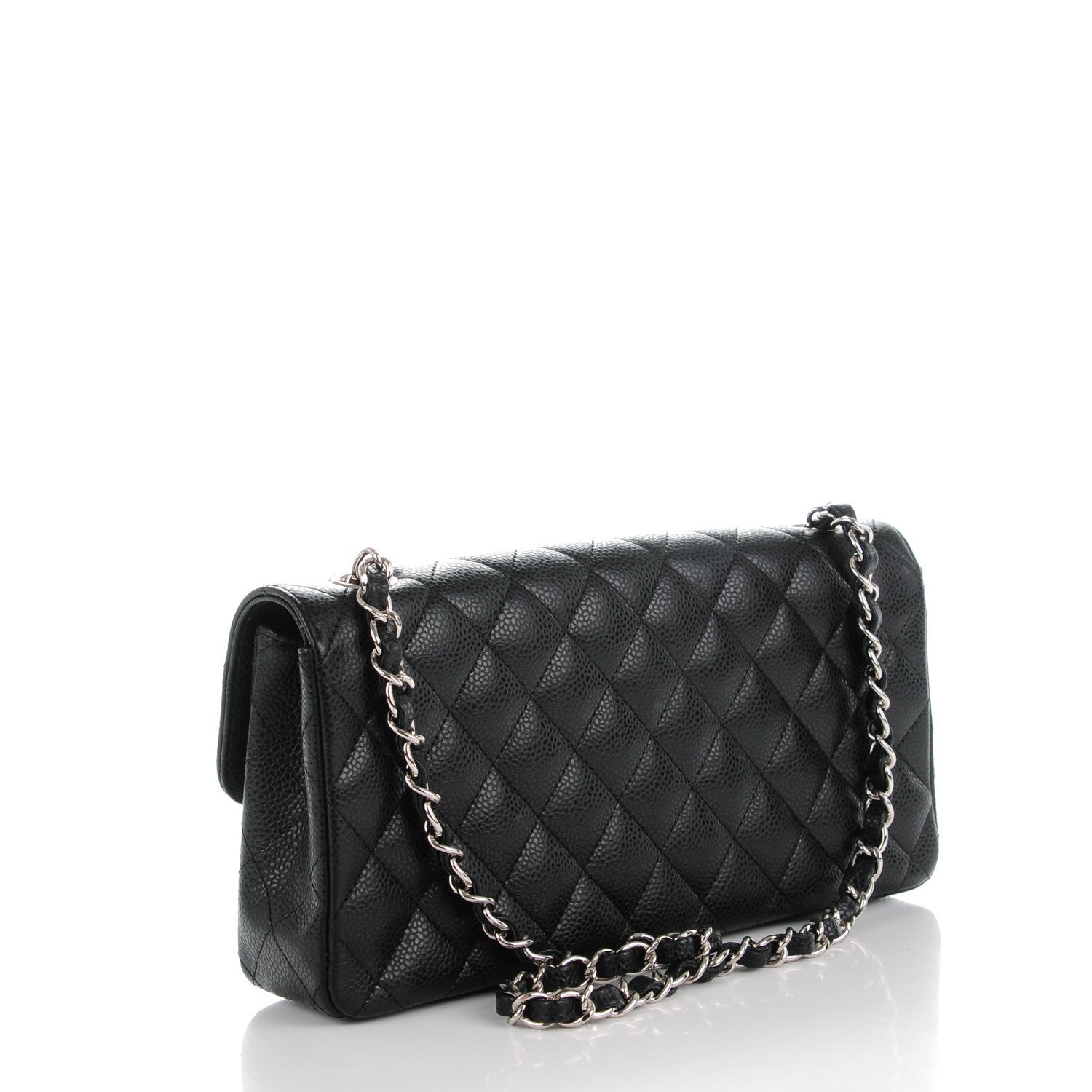 Chanel Caviar Quilted East West Flap Black 3 of 8