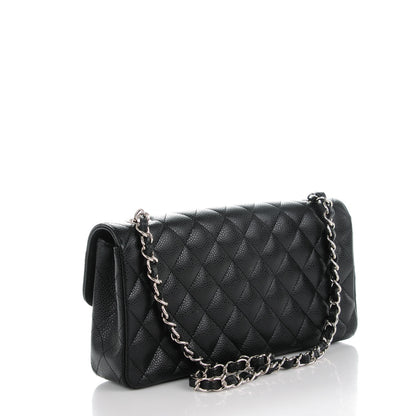 Chanel Caviar Quilted East West Flap Black 3 of 8