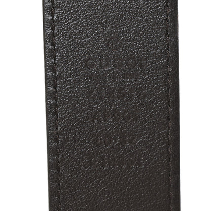 Gucci Calfskin Double G 30mm Belt 80 32 Dark Cocoa 3 of 5