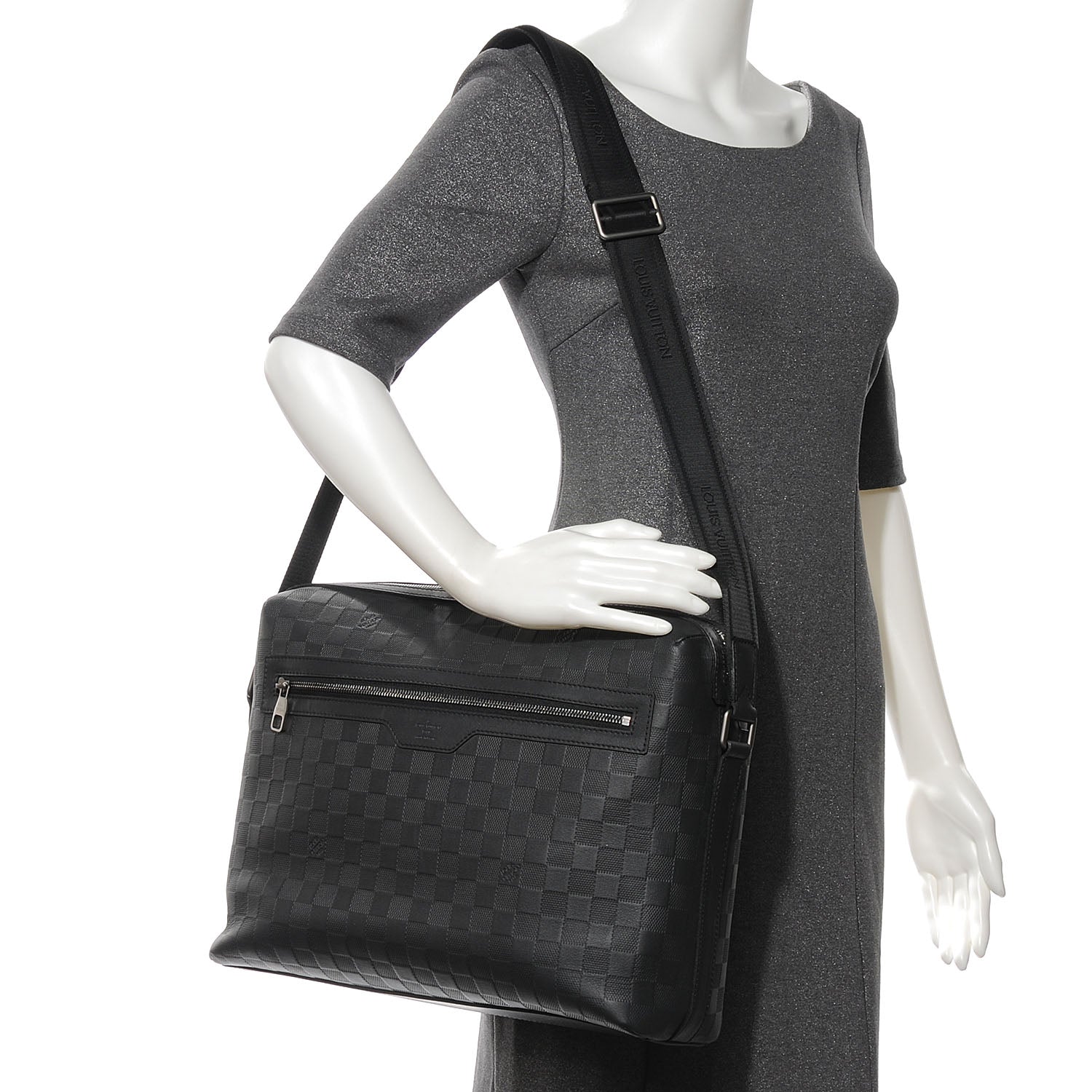 Louis Vuitton Damier Infini Calypso GM Onyx 2 of 9