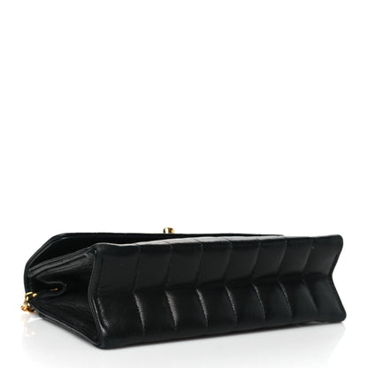 Chanel Lambskin Vertical Quilted Mini Flap Black 4 of 12