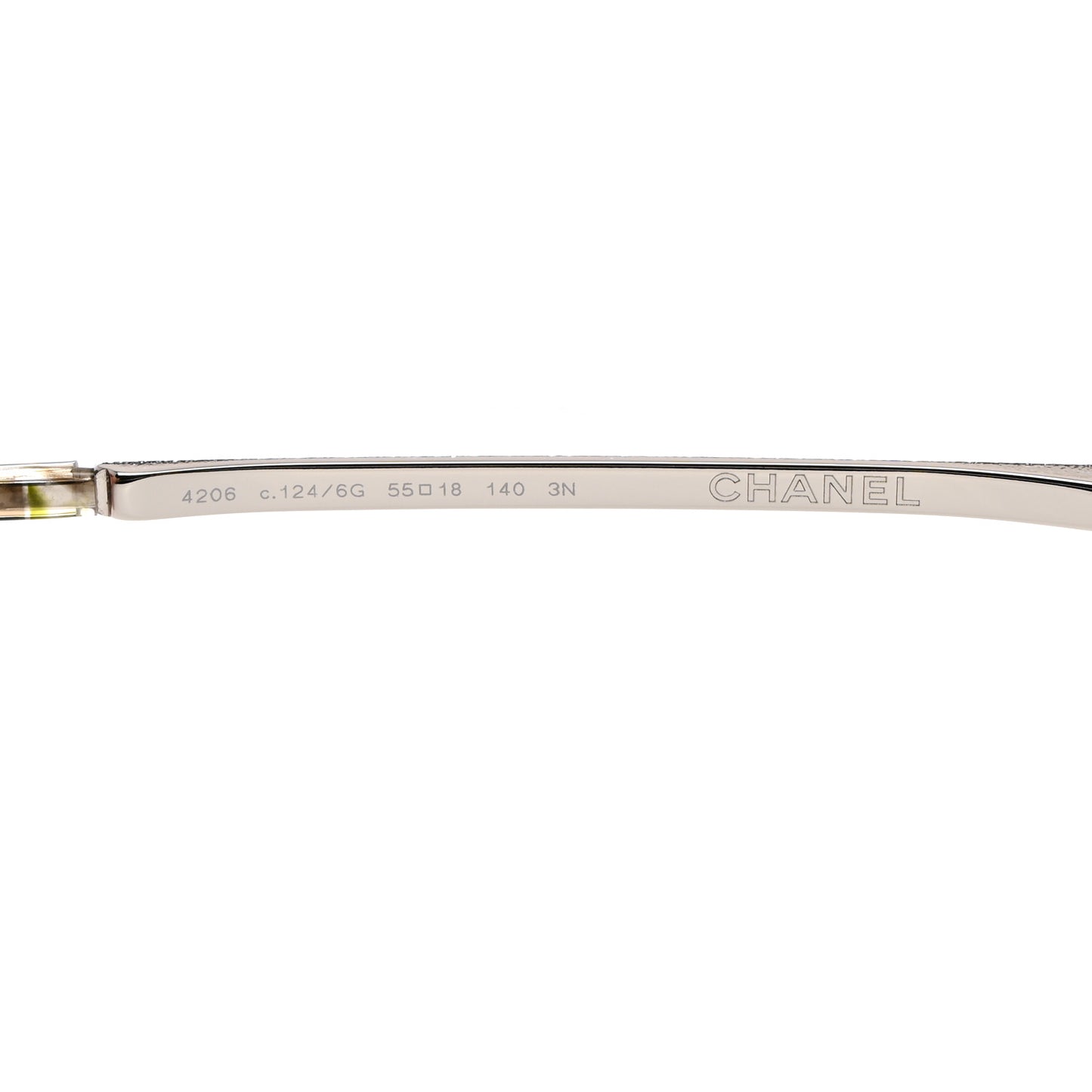 Round Spring Sunglasses 4206 Black Silver