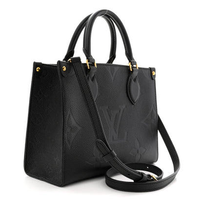 Louis Vuitton Empreinte Monogram Giant Onthego PM Black 2 of 9