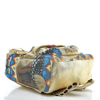 Chanel Graffiti Printed Canvas Street Spirit Backpack Multicolor 4 of 8