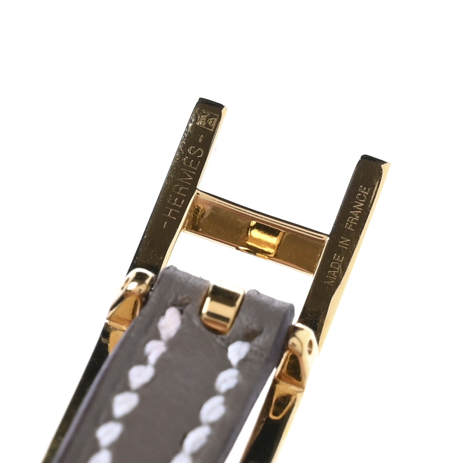 Hermes Swift Behapi Double Tour Bracelet T2 Etoupe Nata 4 of 6