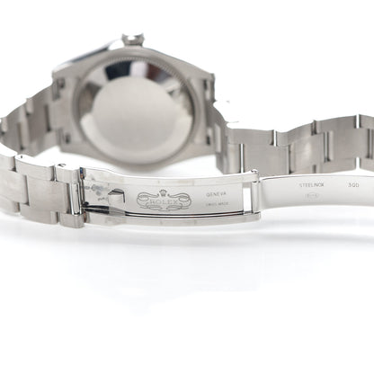 Rolex Stainless Steel 31mm Oyster Perpetual Watch Black Roman 177200 5 of 6