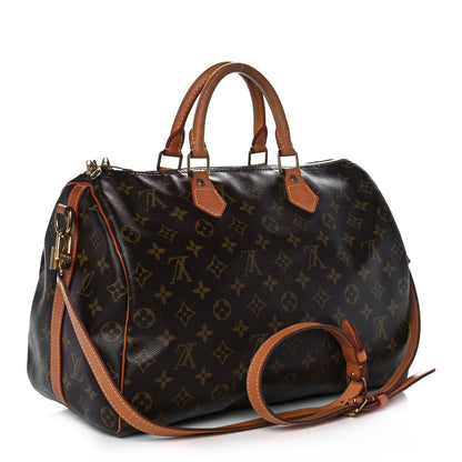 Louis Vuitton Monogram Speedy Bandouliere 35 2 of 17
