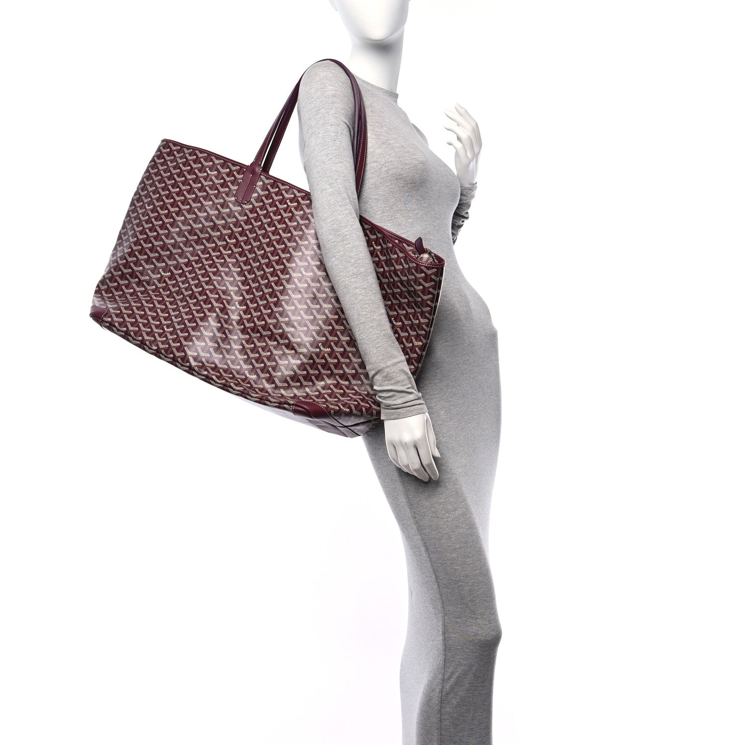 Goyard Goyardine Artois GM Burgundy 2 of 10