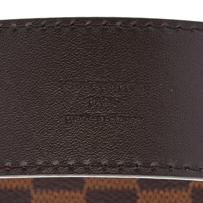 Louis Vuitton Damier Ebene 40mm LV Initiales Belt 4 of 7