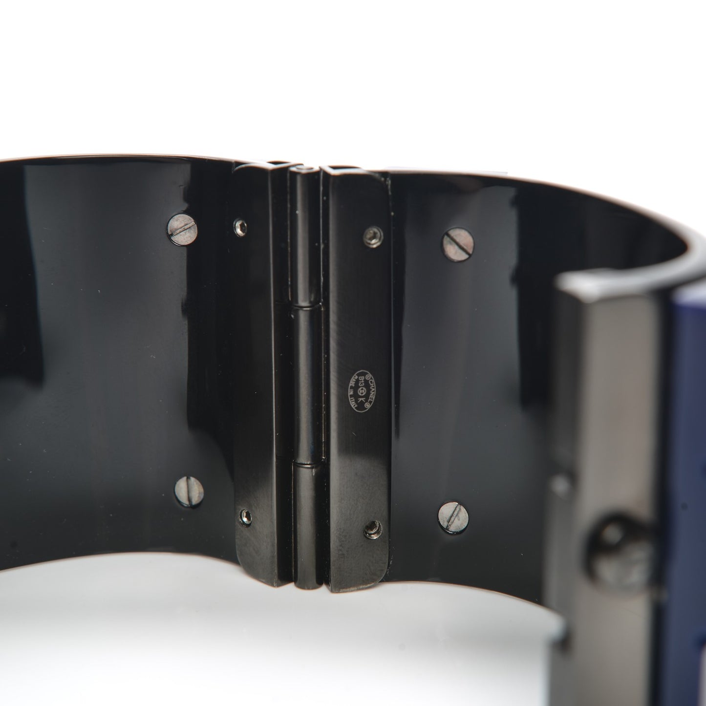Plexiglass Lego Boy Cuff Black Blue