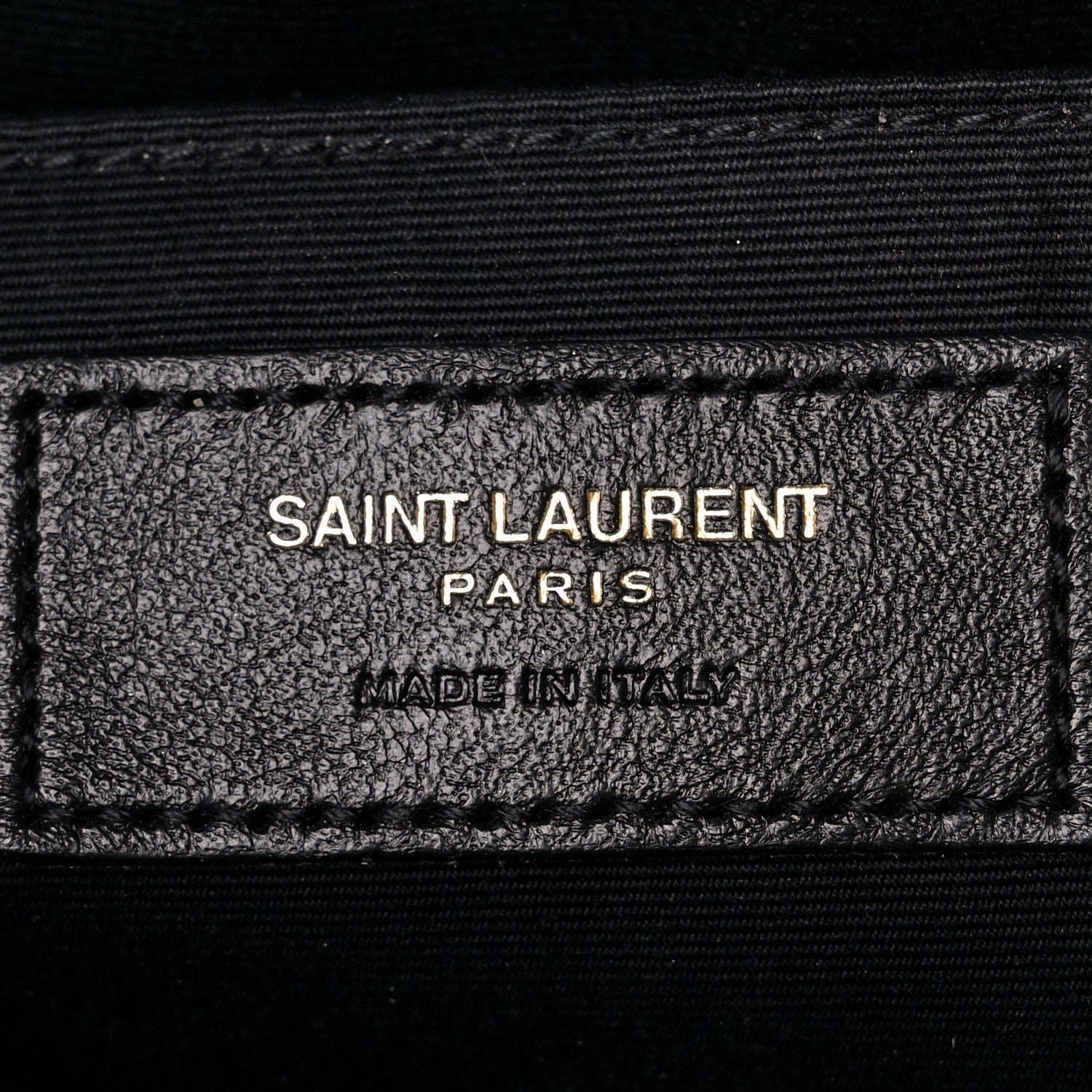 Saint Laurent Tweed Calfskin Monogram Lou Camera Bag Black 6 of 10
