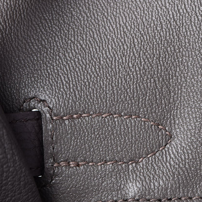 Hermes Togo Birkin 30 Etain 12 of 37