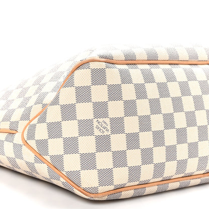 Louis Vuitton Damier Azur Delightful MM Rose Ballerine 9 of 10