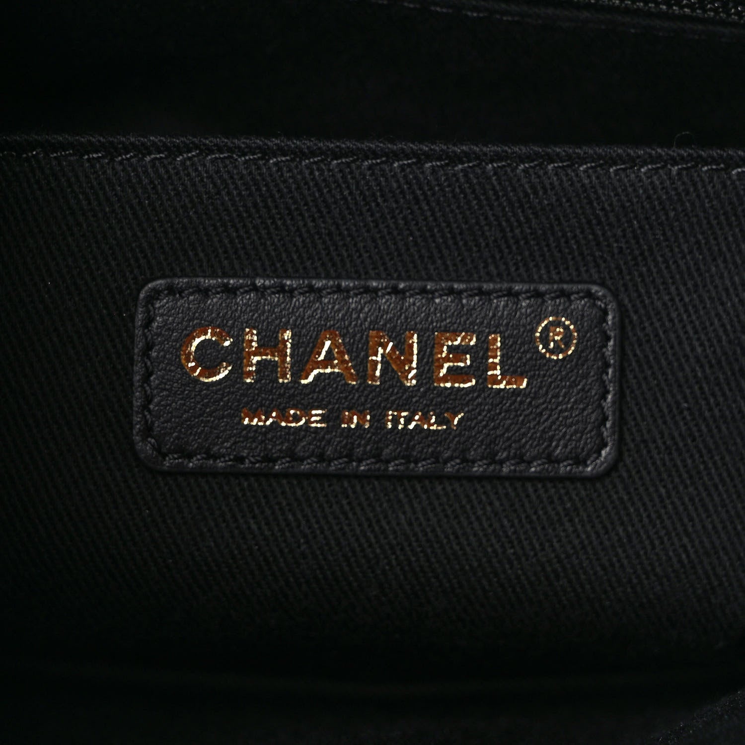 Chanel Caviar Quilted Coco Pleats Clutch Black 6 of 7