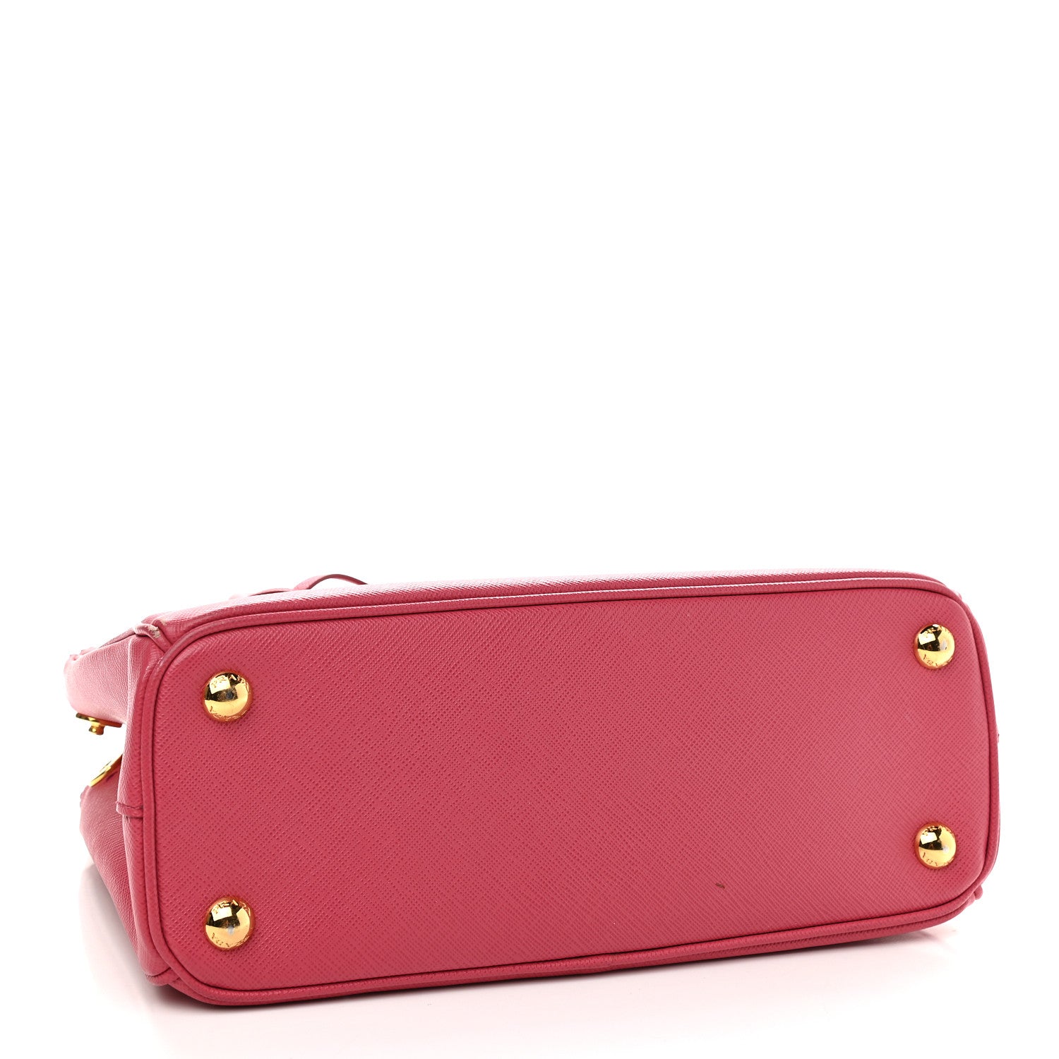 Prada Saffiano Small Galleria Double Zip Tote Peonia 4 of 13