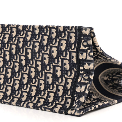 Christian Dior Oblique Medium Book Tote Blue Multicolor 10 of 11