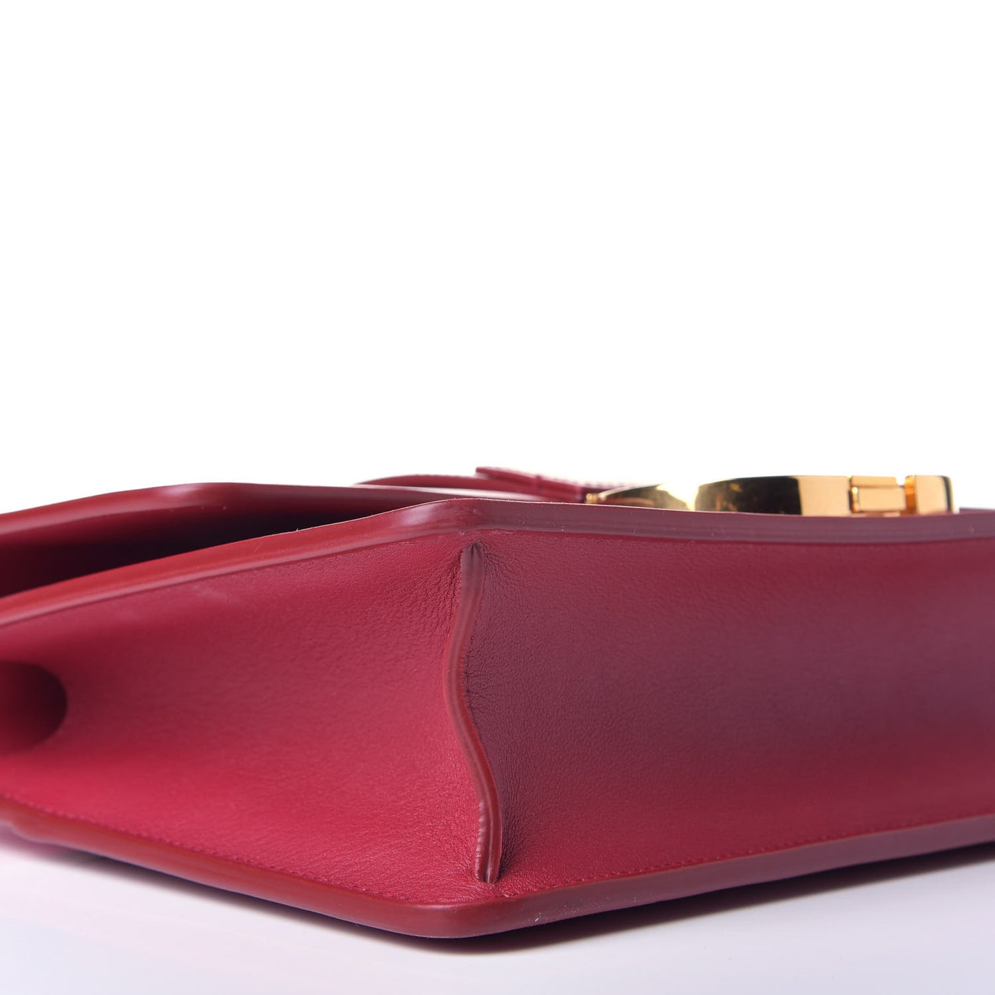Smooth Calfskin 30 Montaigne Flap Bag Fuchsia