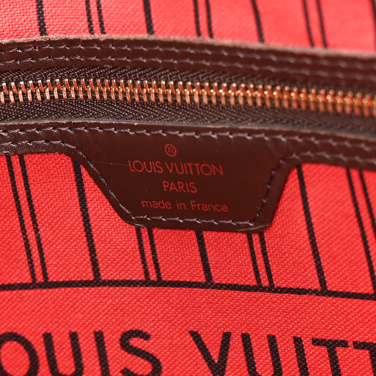 Louis Vuitton Damier Ebene Neo Neverfull GM 6 of 10