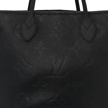 Louis Vuitton Empreinte Monogram Giant Neverfull MM Black 8 of 12
