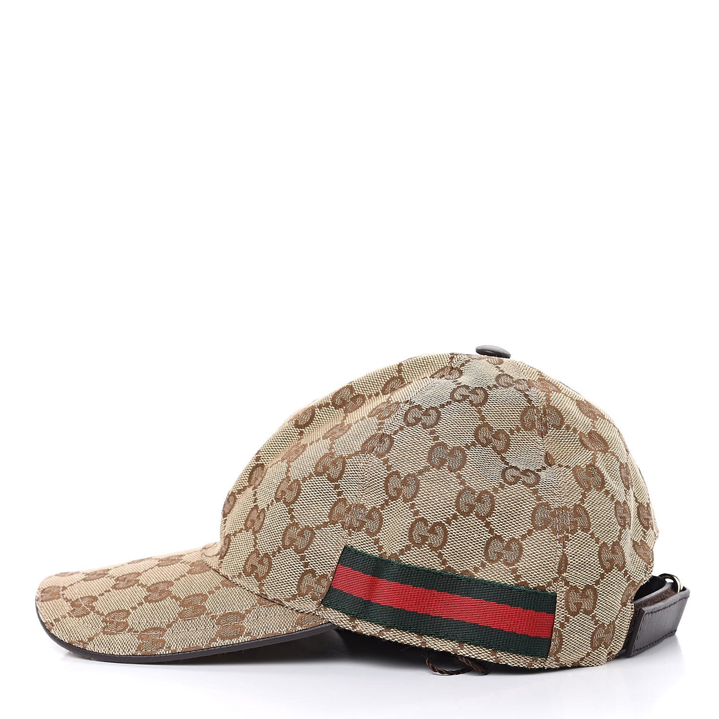Monogram Web Baseball Hat S Beige Cocoa