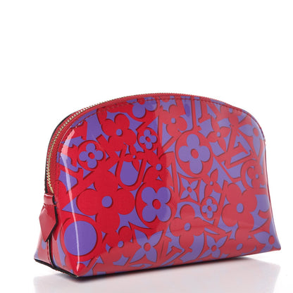 Louis Vuitton Patent Sweet Monogram Cosmetic Pouch Rose Indien 3 of 10