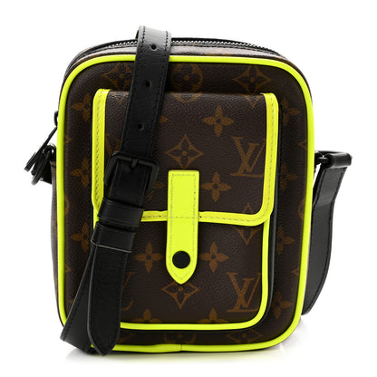 Louis Vuitton Monogram Macassar Christopher Wearable Wallet Fluorescent Yellow 1 of 9