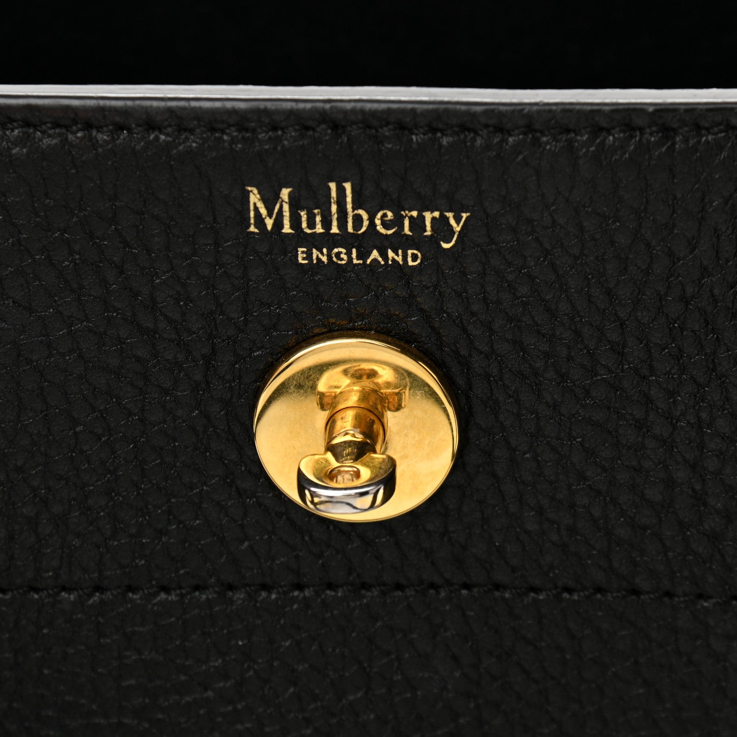 Mulberry Small Classic Grain Bayswater Black 6 of 21