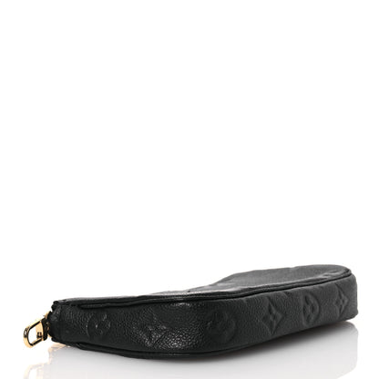 Louis Vuitton Empreinte Monogram Giant Multi Pochette Accessories Mini Pochette Black 4 of 7